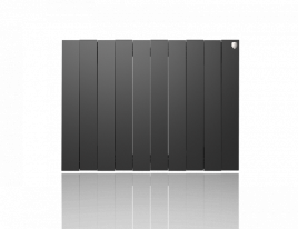 Биметаллический радиатор отопления Royal Thermo PianoForte 500 VD 10 секций Noir Sable