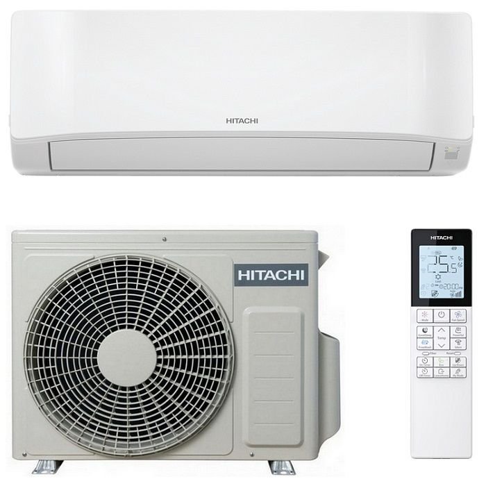 Сплит-система Hitachi RAK-DJ25RHAE/RAC-DJ25WHAE Shiratama Inverter