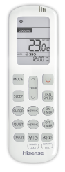 Внутренний блок мульти сплит-системы Hisense AMS-09UR4SVETG67(R) Red FM DC Inv